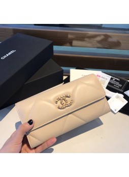 CHANEL 19 LONG WALLET